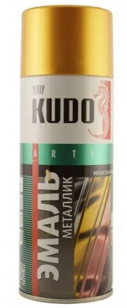 1060 Эмаль универс. металлик вечное золото KUDO (0,52л)/12