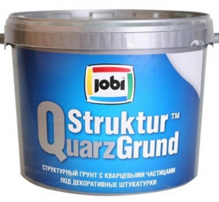 Jobi STRUKTURQUARZGRUND Грунт для штукатурок (10л)"""