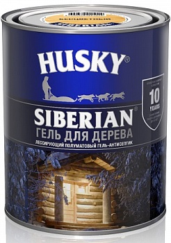 HUSKY SIBERIAN Гель-антисептик полуматовый тик 0,9л/6шт